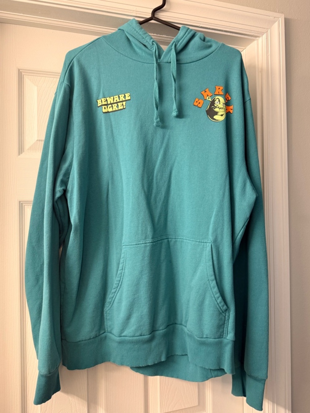 Shrek 'Beware Ogre!' Graphic Hoodie